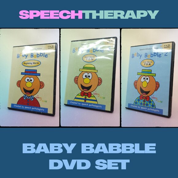 Teach to Talk Other - Speech Therapy Materials Pre Owned - Baby Babble DVD Set of 3